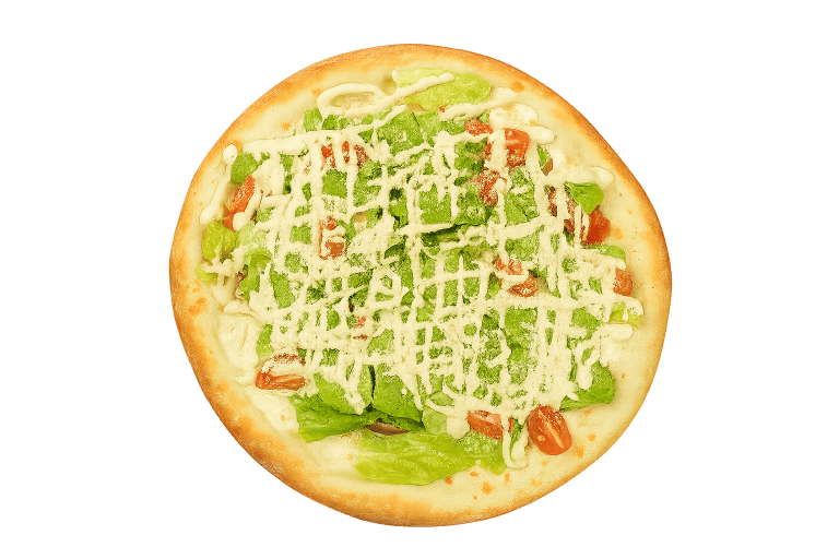 Пицца Цезарь на сливочной основе 30 см.